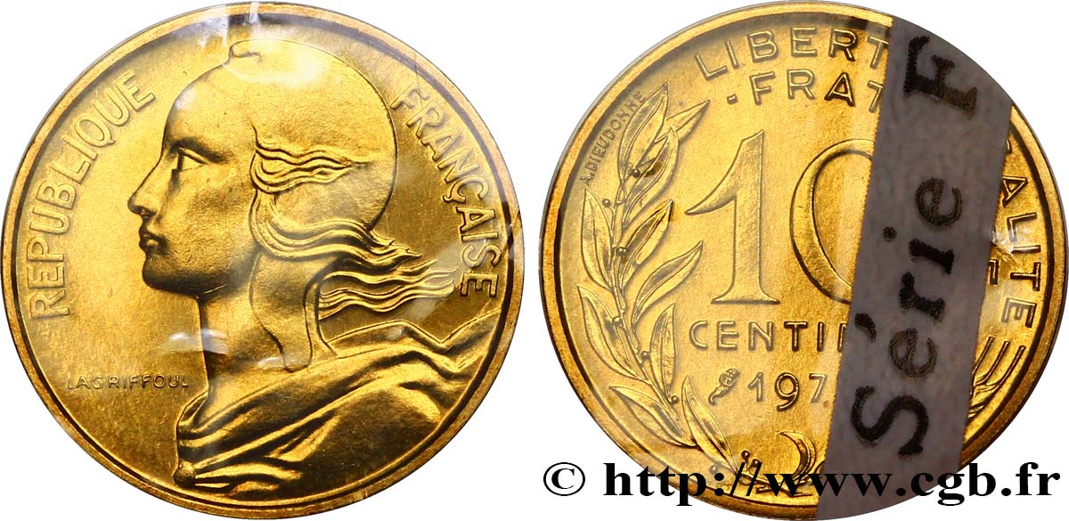 10 centimes Marianne 1973 Pessac F.144/13 ST68 