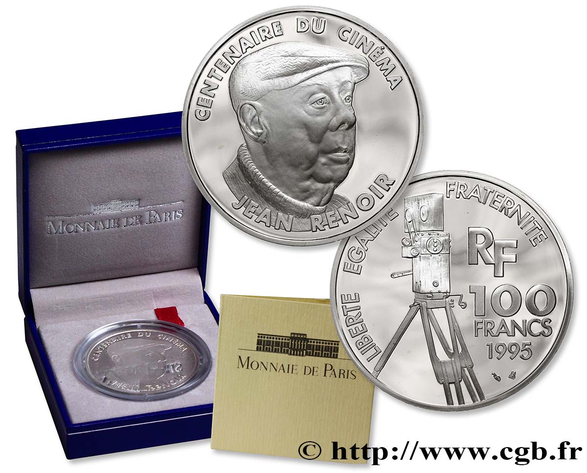 Belle Epreuve 100 francs Jean Renoir 1995  F.1654 3 FDC68 