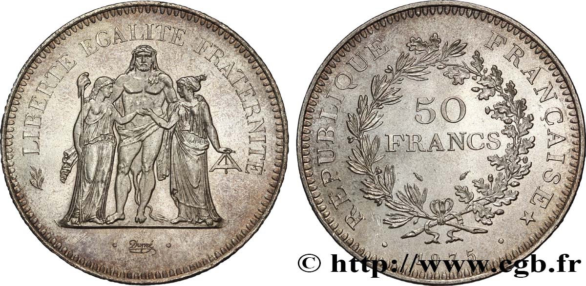 50 francs Hercule 1975  F.427/3 EBC62 