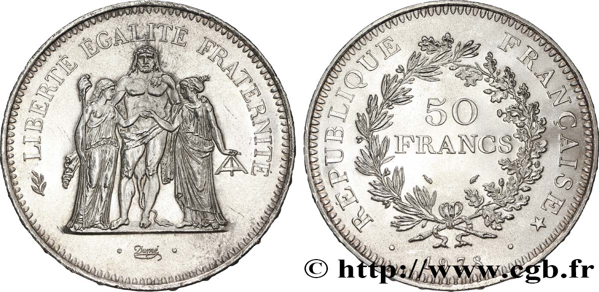 50 francs Hercule 1978  F.427/6 SC63 