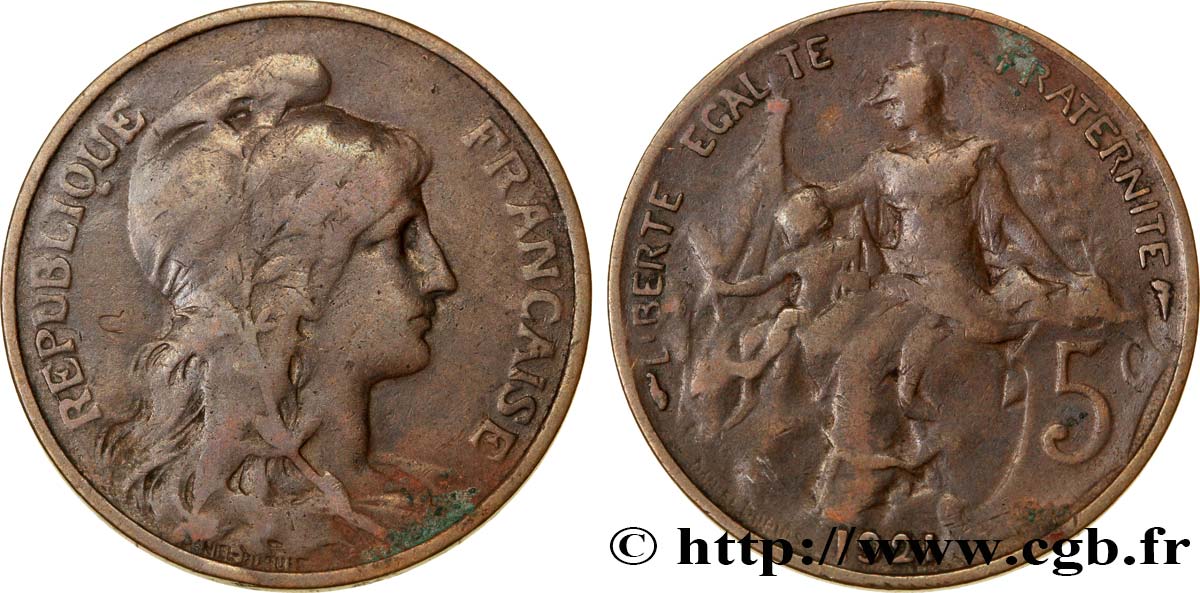 5 centimes Daniel-Dupuis 1921 Paris F.119/32 BC30 