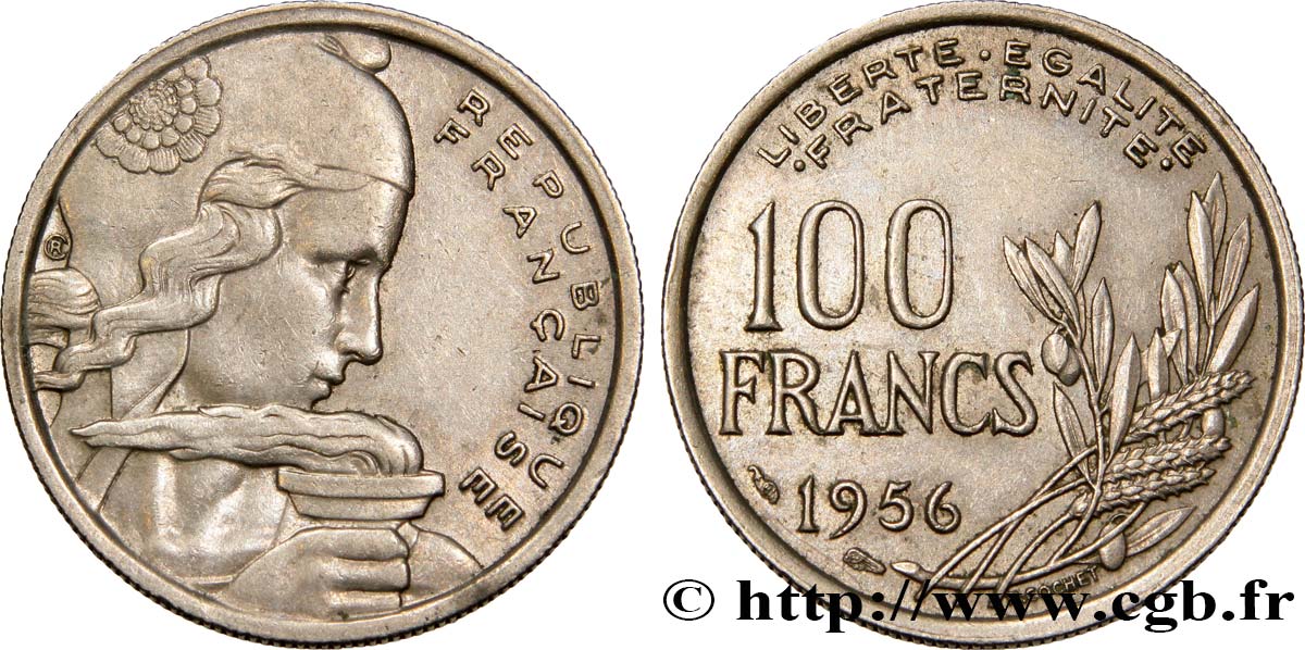 100 francs Cochet 1956  F.450/8 MBC48 