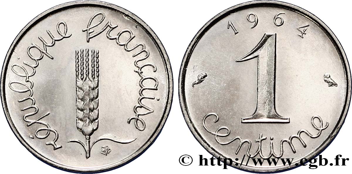 1 centime Épi 1964 Paris F.106/8 FDC65 
