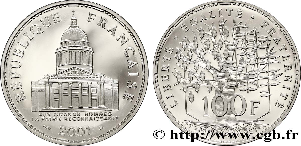 100 francs Panthéon 2001 Pessac F.451/24 FDC68 