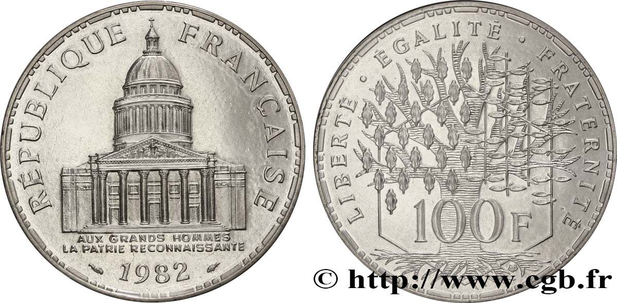 100 francs Panthéon 1982  F.451/2 ST68 