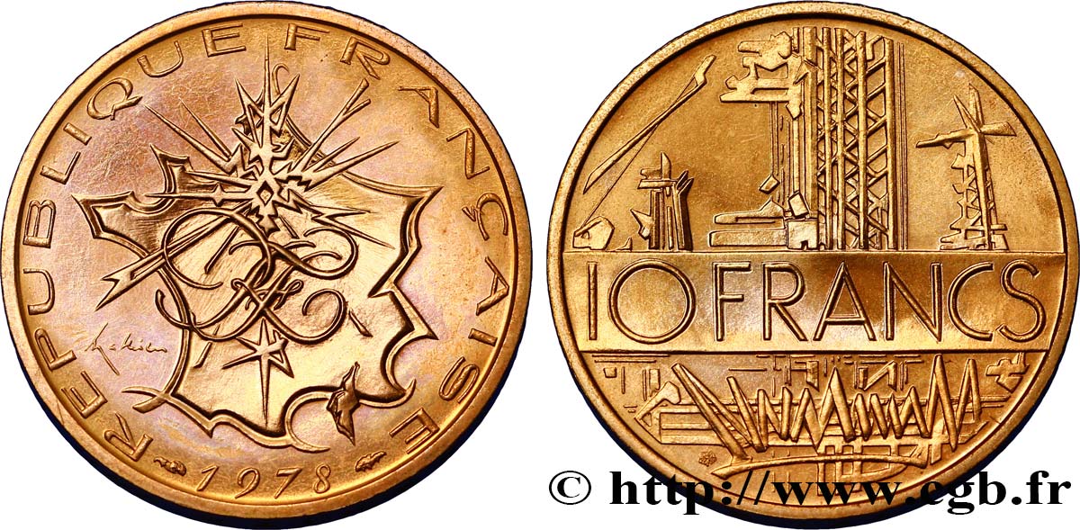 10 francs Mathieu 1978 Pessac F.365/6 SC 