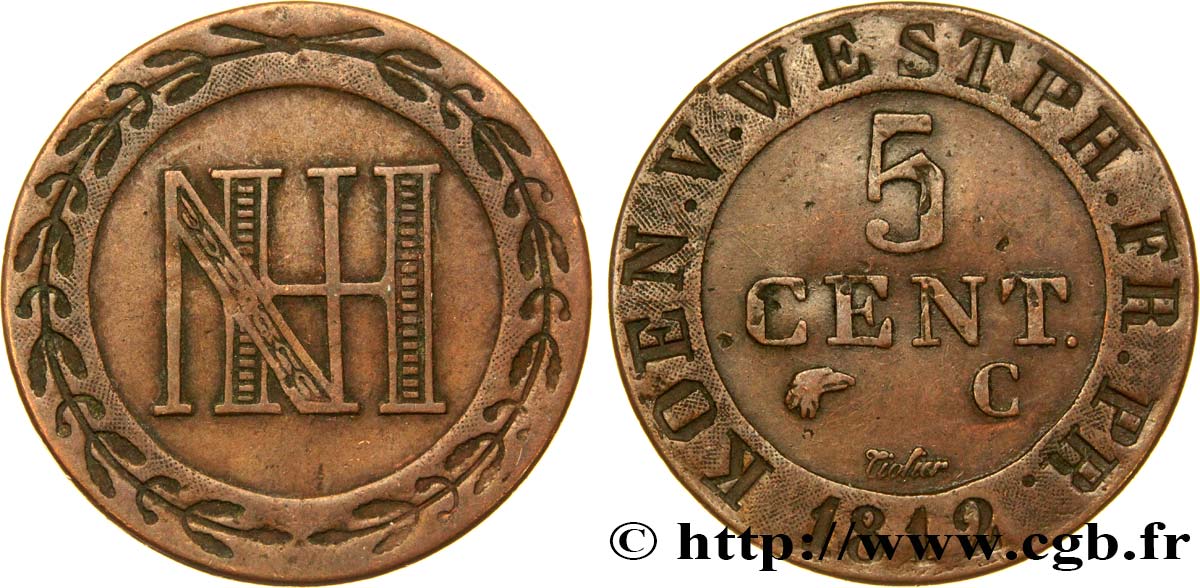 5 cent. 1812 Cassel VG.2035  TTB48 
