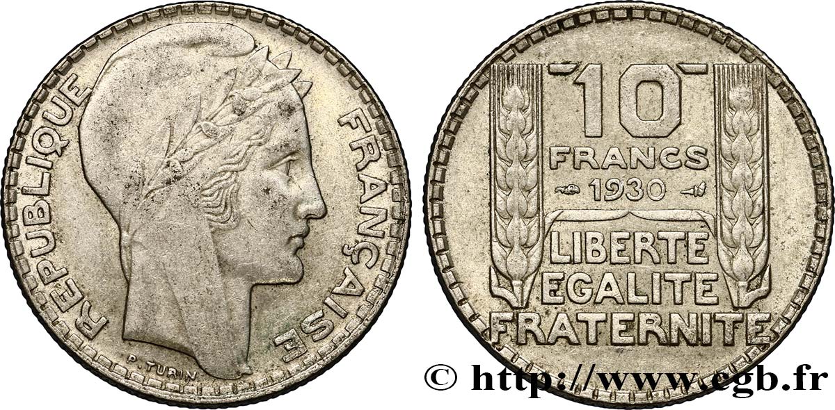 10 francs Turin 1930  F.360/3 MBC45 