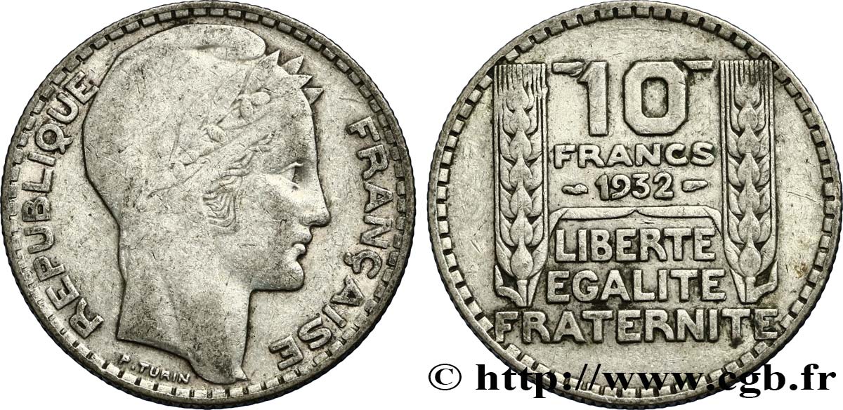 10 francs Turin 1932  F.360/5 BC25 
