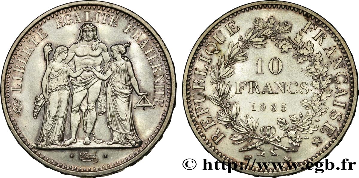 10 francs Hercule 1965  F.364/3 AU 