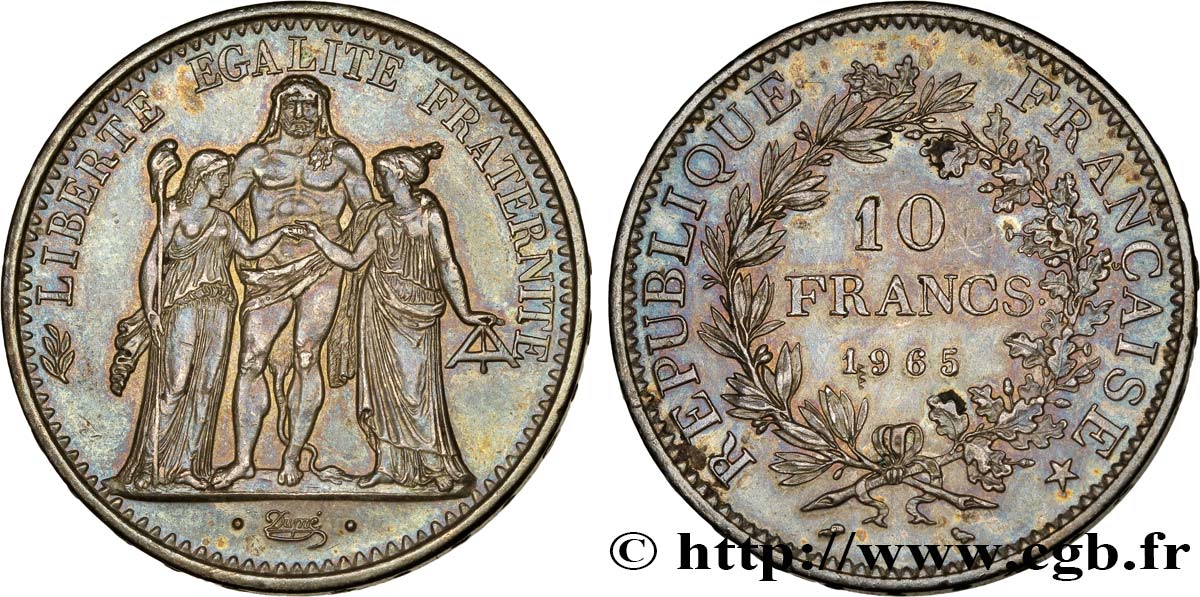 10 francs Hercule 1965  F.364/3 VZ 