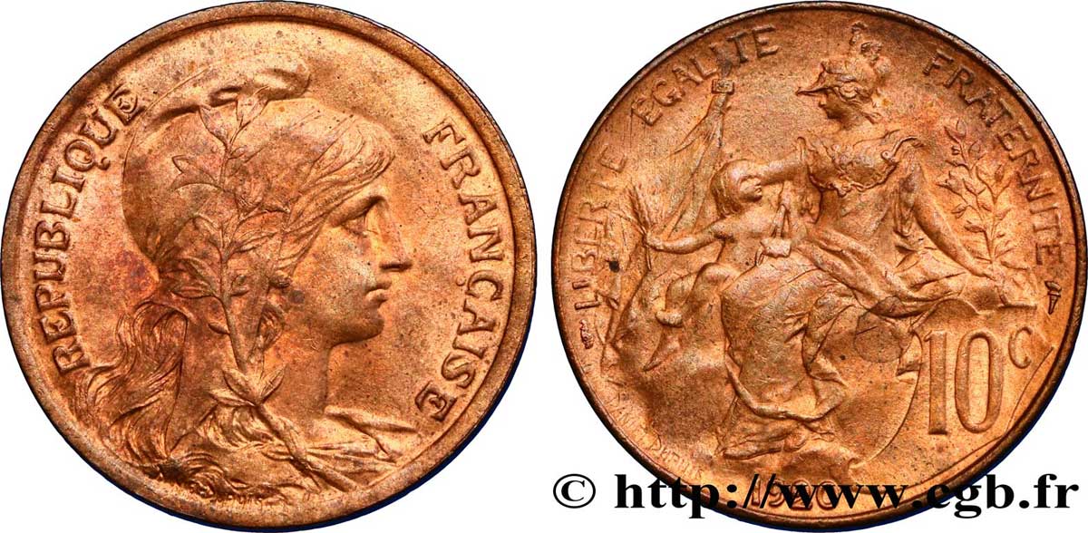 10 centimes Daniel-Dupuis 1920  F.136/29 AU58 