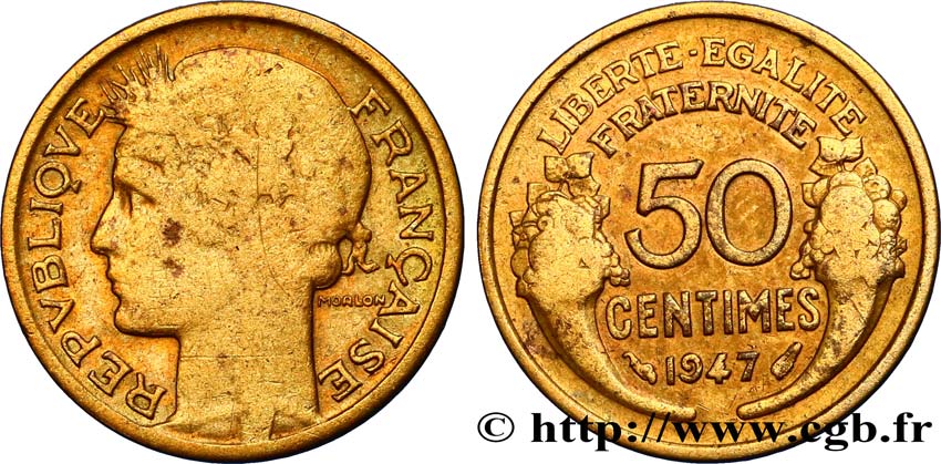 50 centimes Morlon 1947  F.192/19 SGE12 