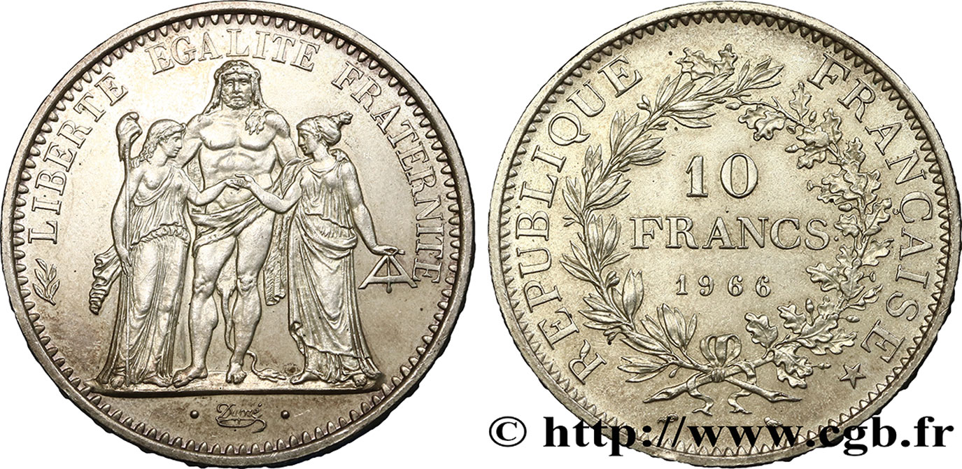 10 francs Hercule 1966  F.364/4 AU 