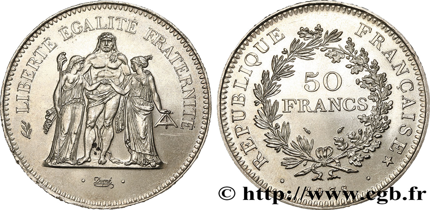 50 francs Hercule 1978  F.427/6 AU 