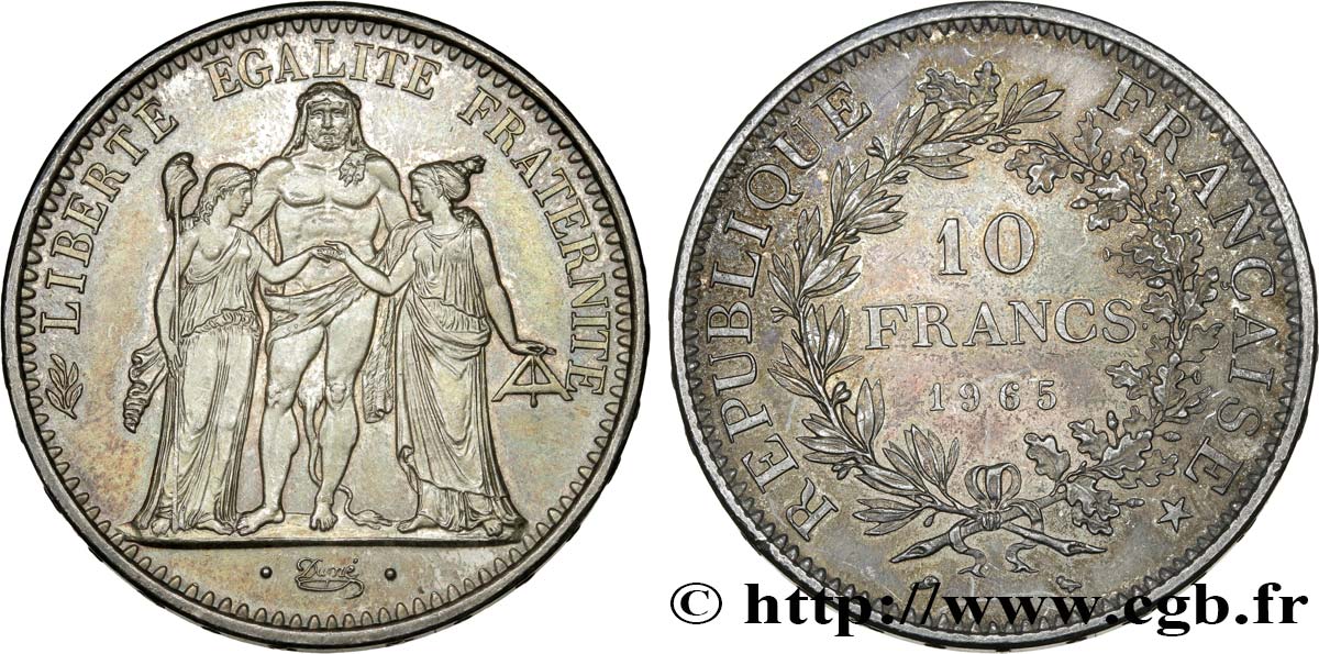 10 francs Hercule 1965  F.364/3 AU 