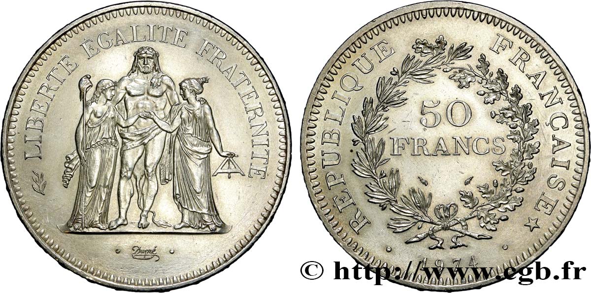 50 francs Hercule 1974  F.427/2 MBC 