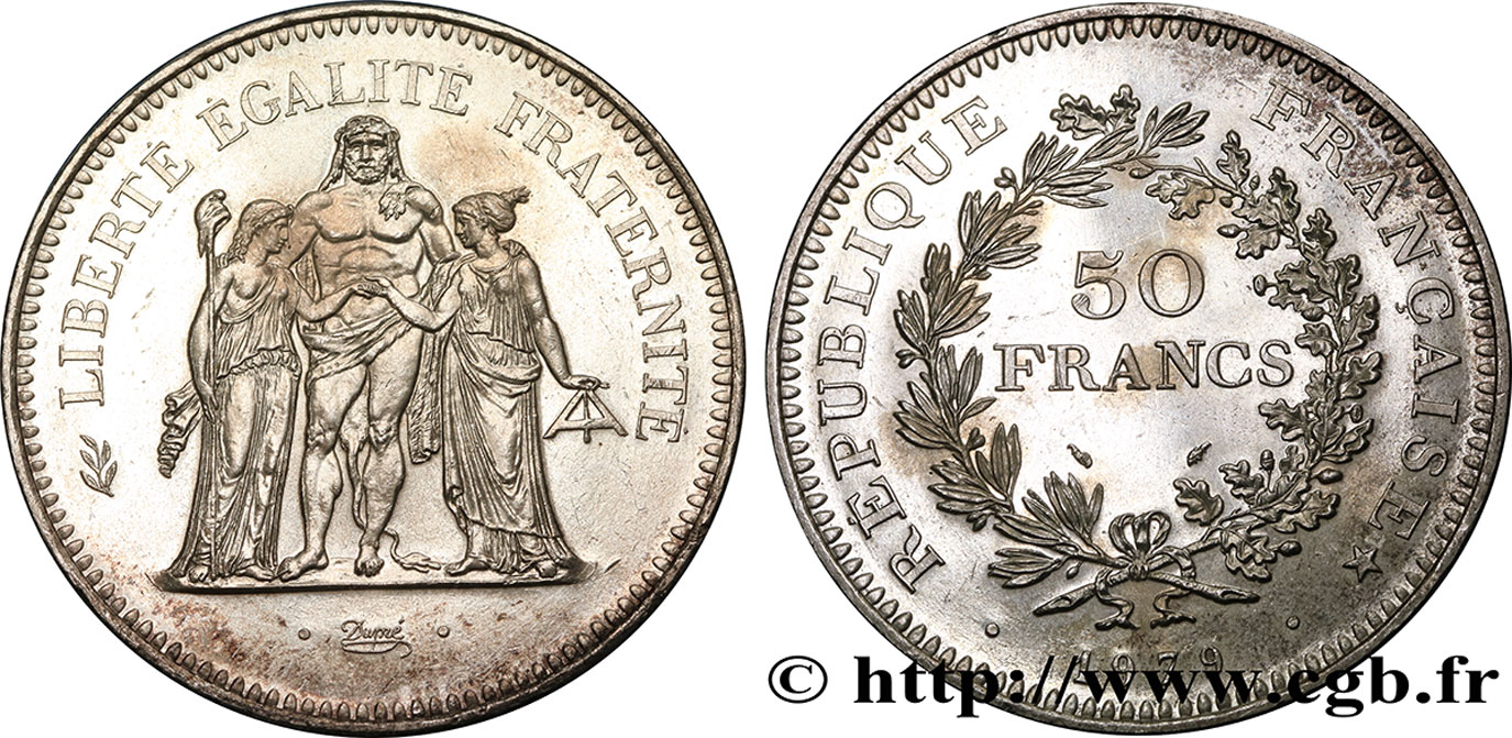 50 francs Hercule 1979  F.427/7 SPL60 
