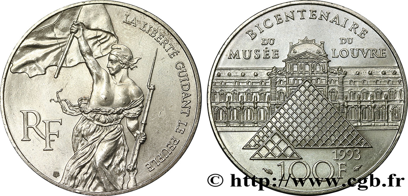 100 francs Liberté guidant le peuple 1993  F.461/2 SUP 