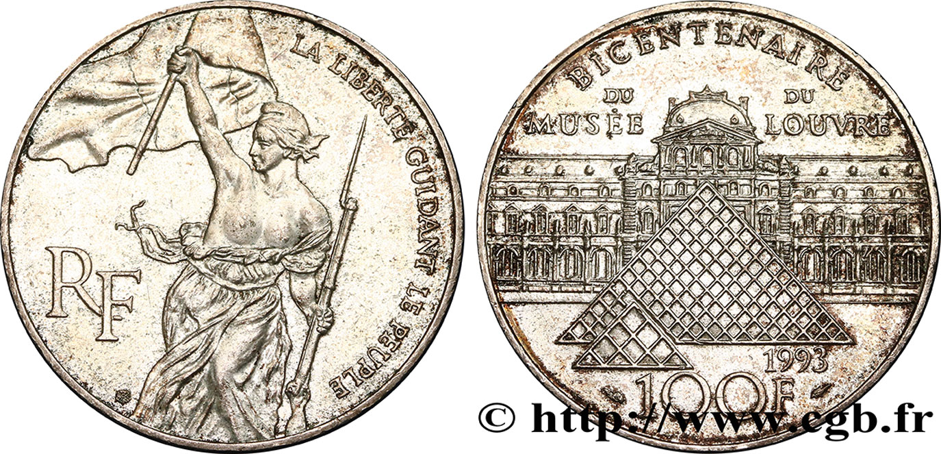 100 francs Liberté guidant le peuple 1993  F.461/2 TTB 