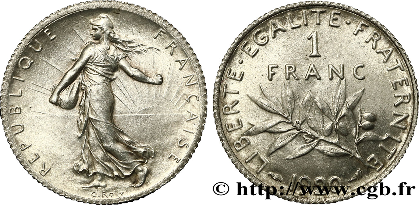 1 franc Semeuse 1920 Paris F.217/26 SUP58 