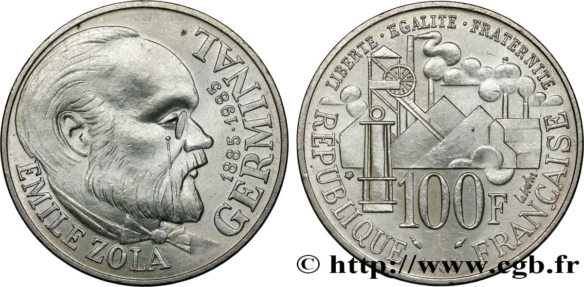 100 francs Émile Zola 1985  F.453/2 SUP 