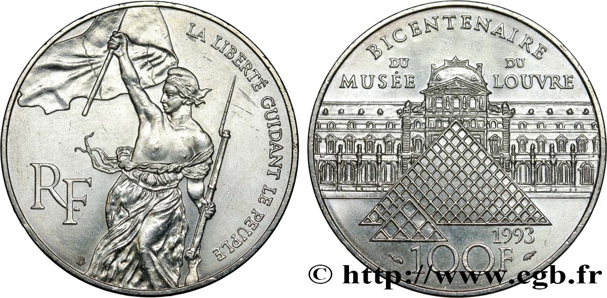100 francs Liberté guidant le peuple 1993  F.461/2 SUP 