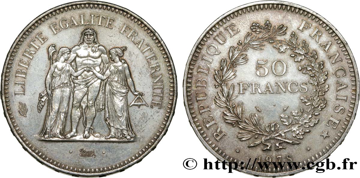 50 francs Hercule 1978  F.427/6 TTB 