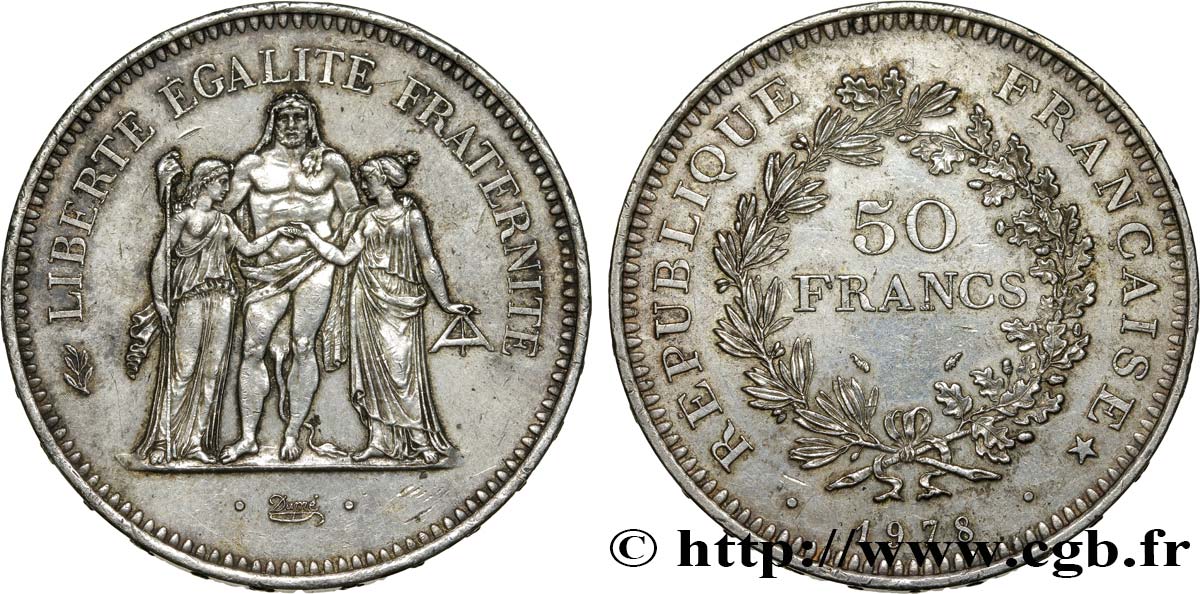 50 francs Hercule 1978  F.427/6 TTB 