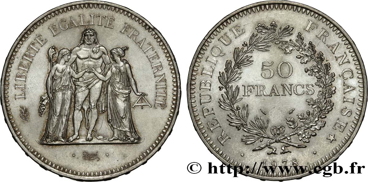 50 francs Hercule 1978  F.427/6 EBC 