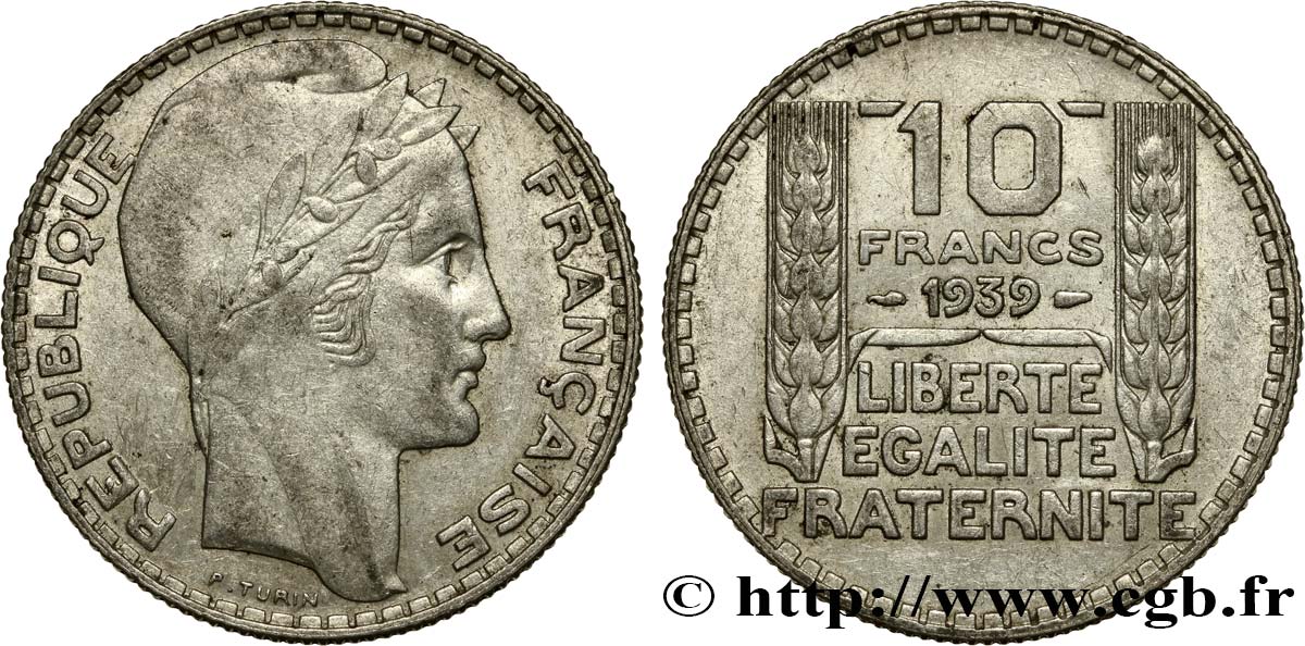 10 francs Turin 1939  F.360/10 BB45 