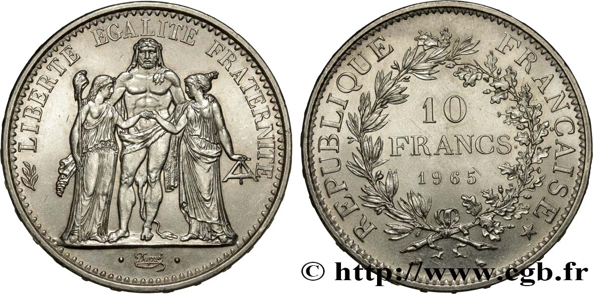 10 francs Hercule 1965  F.364/3 SPL 