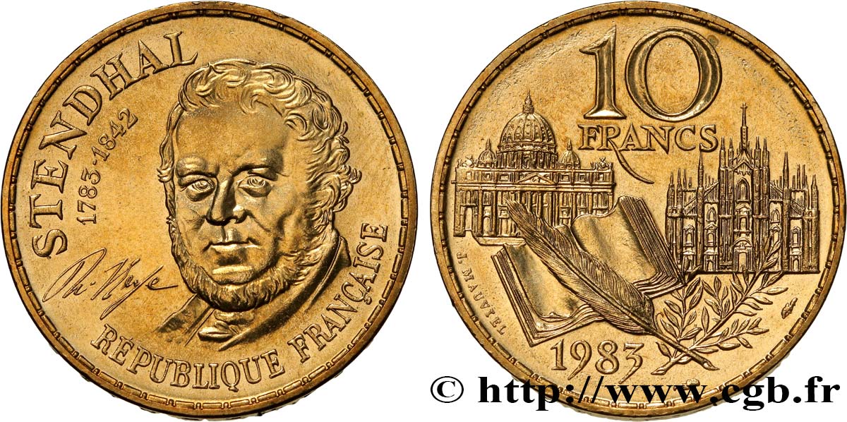 10 francs Stendhal 1983  F.368/2 SPL63 