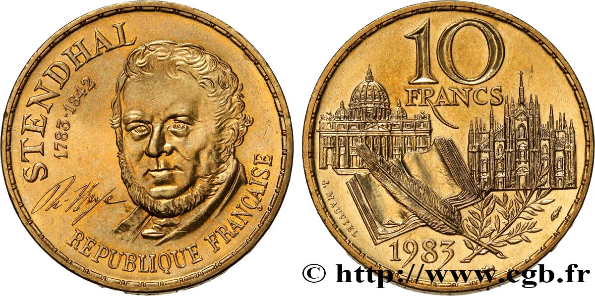10 francs Stendhal 1983  F.368/2 SPL63 