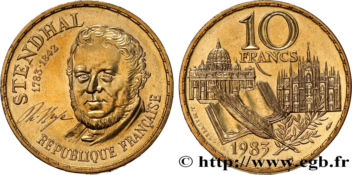 10 francs Stendhal 1983  F.368/2 SPL63 