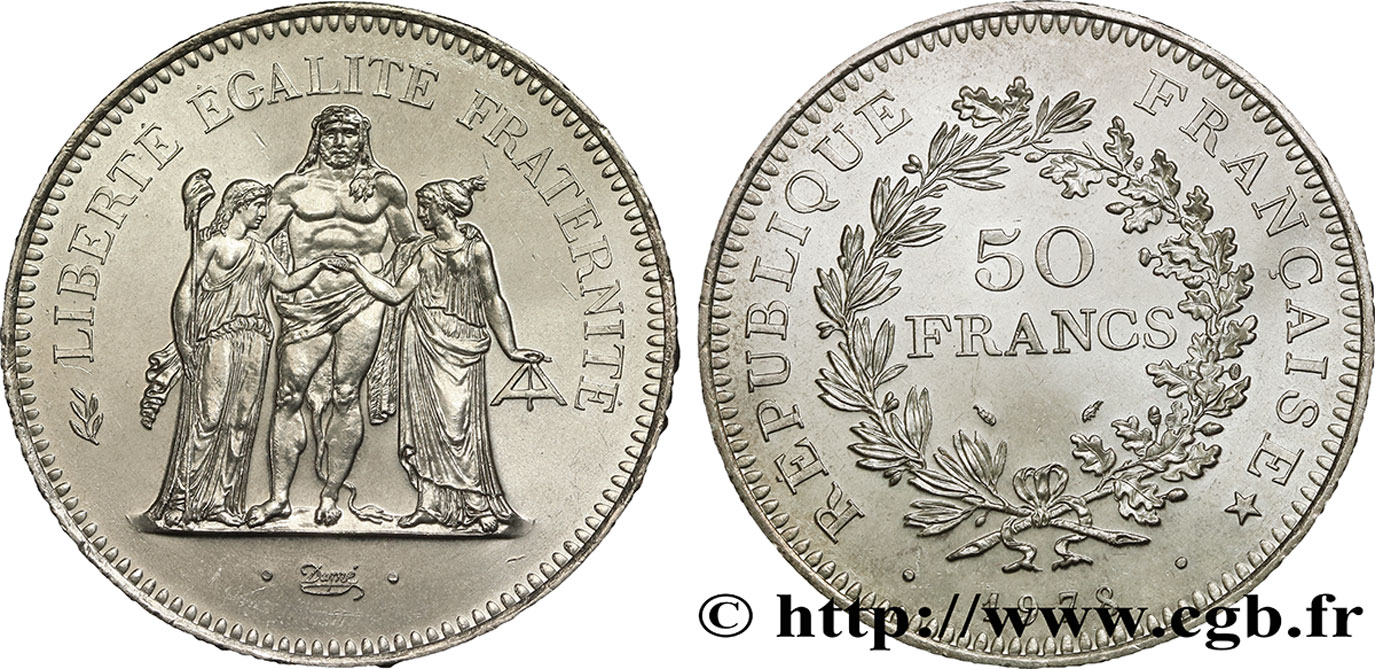 50 francs Hercule 1978  F.427/6 SPL 