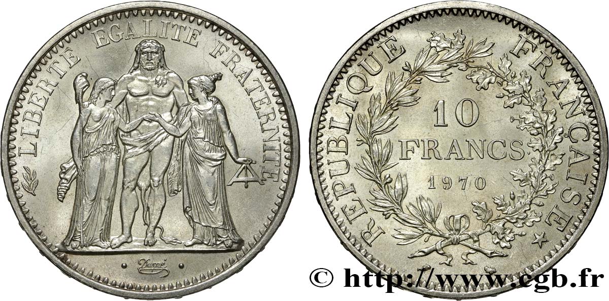 Valeur D Une Pièce De 10 Francs En Argent 1970
