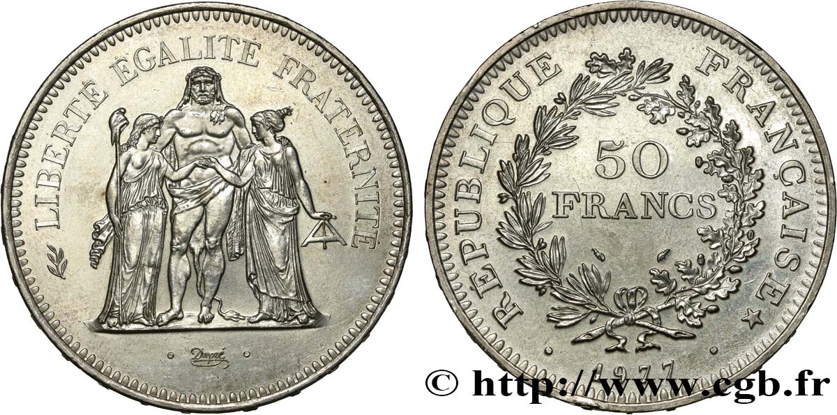 50 francs Hercule 1977  F.427/5 AU 