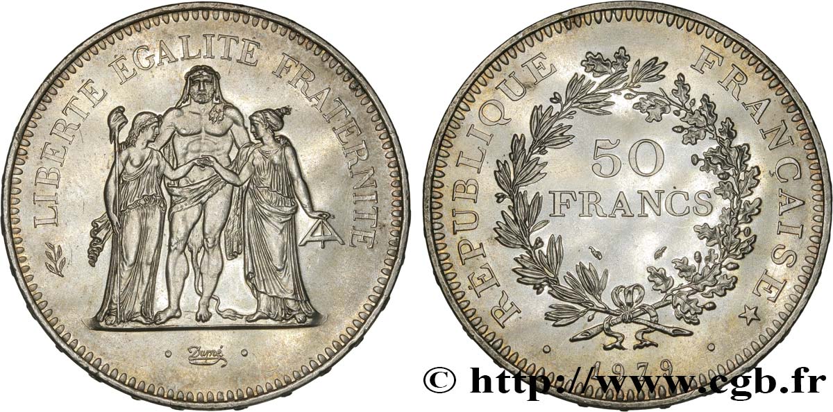 50 francs Hercule 1979  F.427/7 AU 