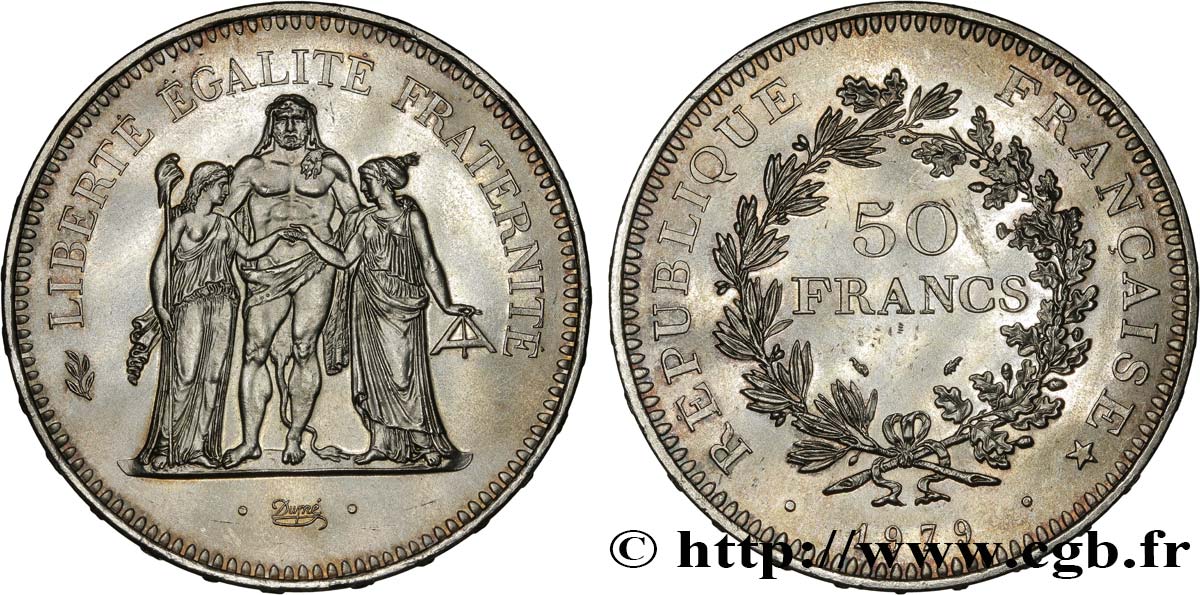 50 francs Hercule 1979  F.427/7 SUP 