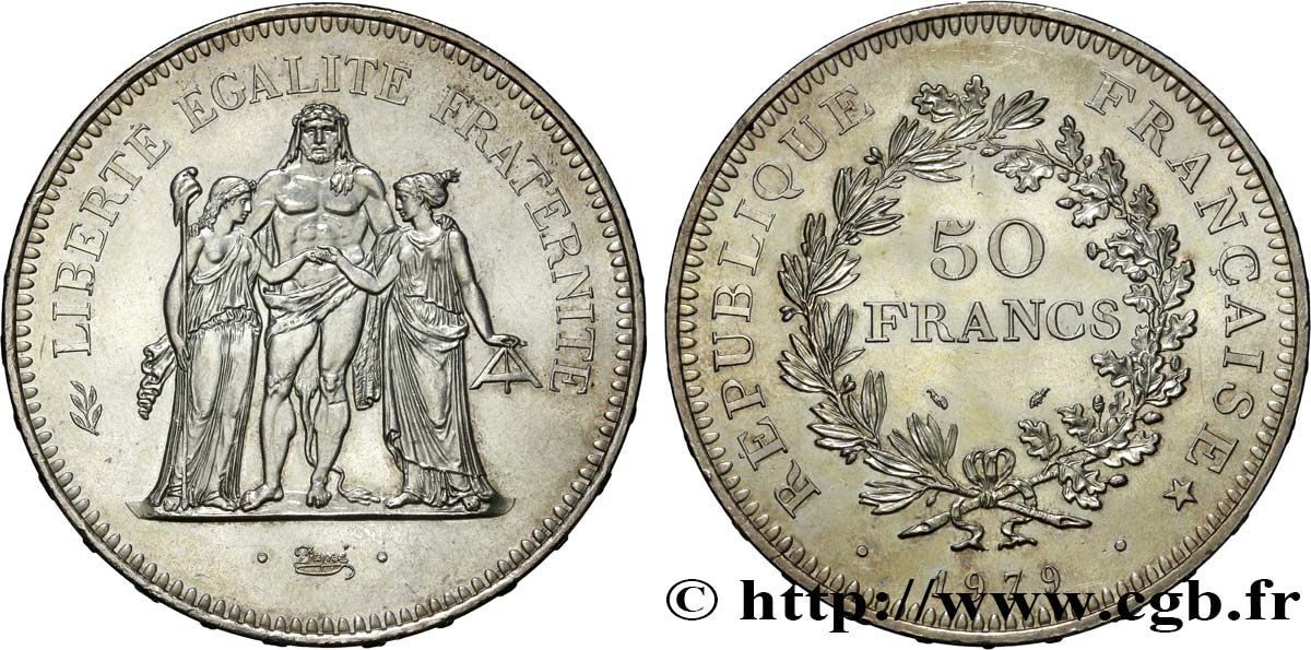 50 francs Hercule 1979  F.427/7 SPL 