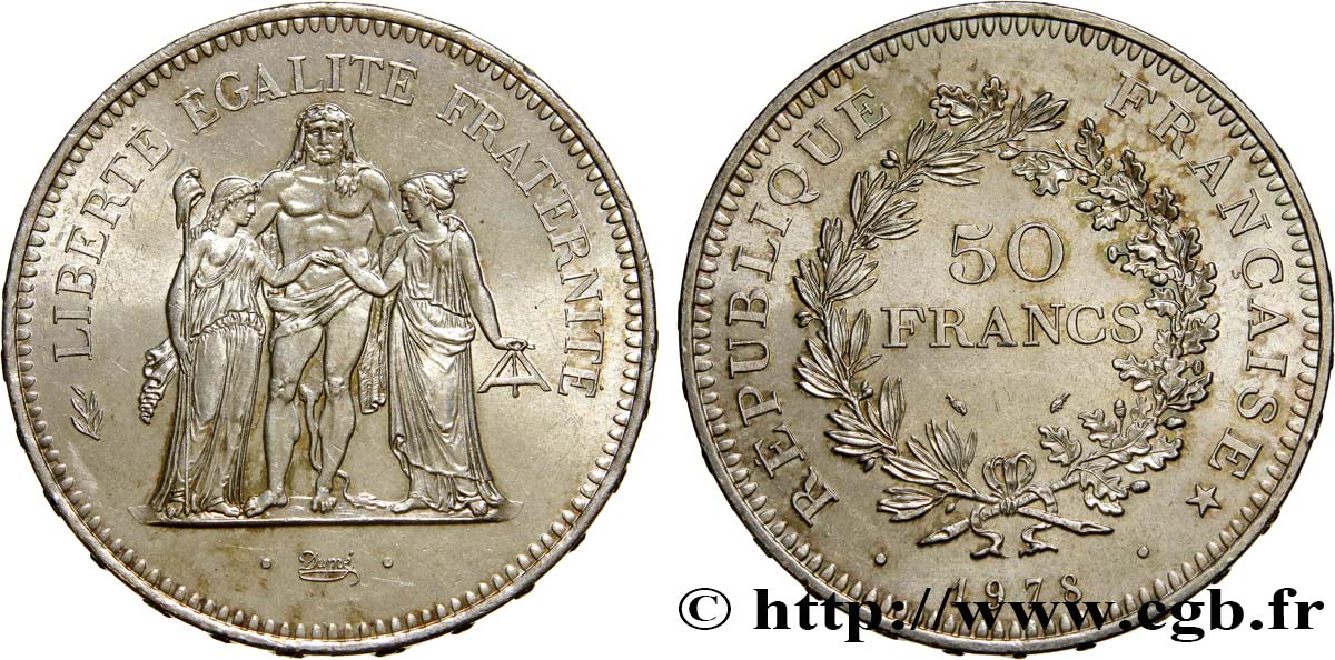 50 francs Hercule 1978  F.427/6 AU 