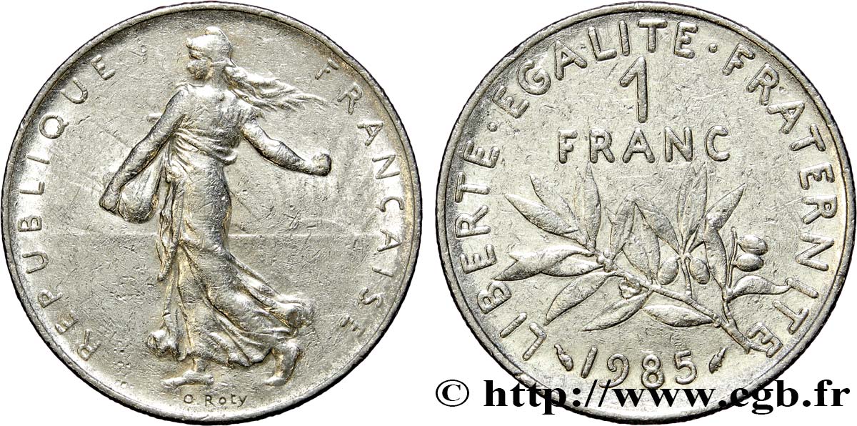 1 franc Semeuse, nickel 1985 Pessac F.226/30 TTB45 