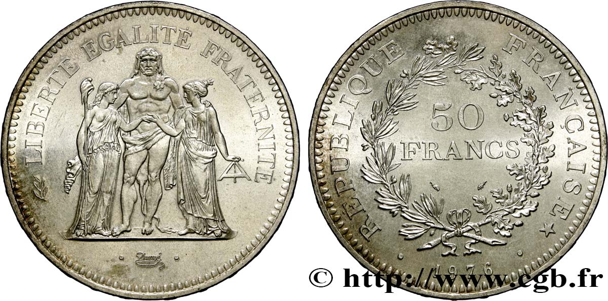 50 francs Hercule 1976  F.427/4 SPL 
