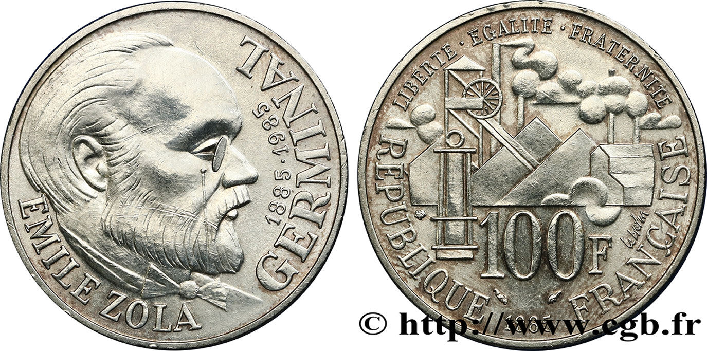 100 francs Émile Zola 1985  F.453/2 SUP 