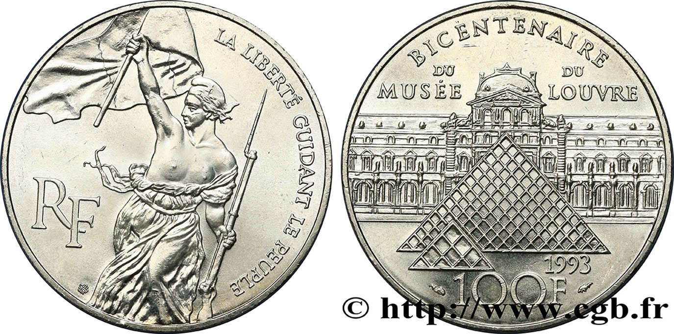 100 francs Liberté guidant le peuple 1993  F.461/2 SPL63 