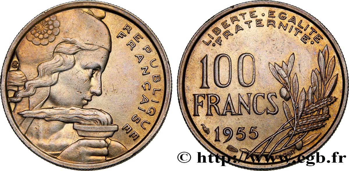 100 francs Cochet 1955  F.450/5 BB50 