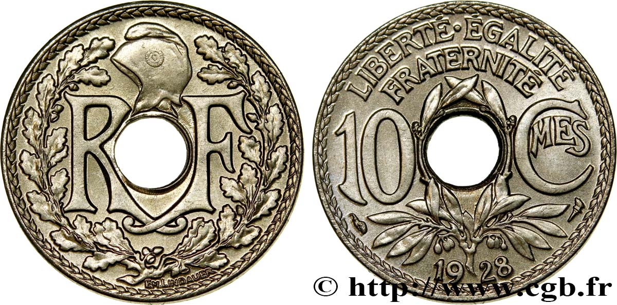 10 centimes Lindauer 1928  F.138/15 MS65 