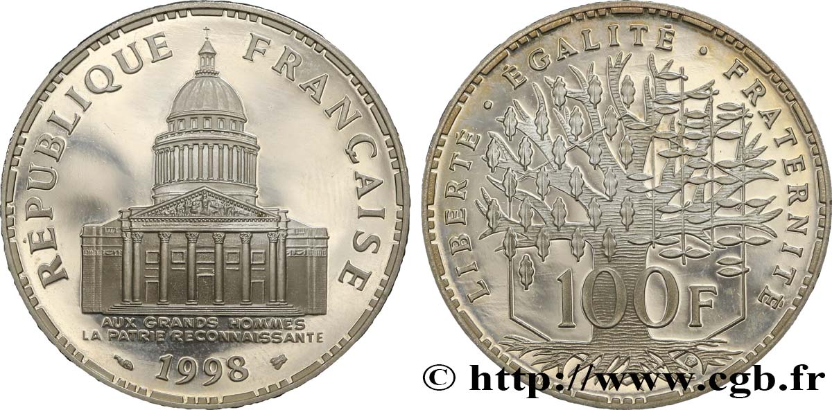 100 francs Panthéon 1998  F.451/21 MS 