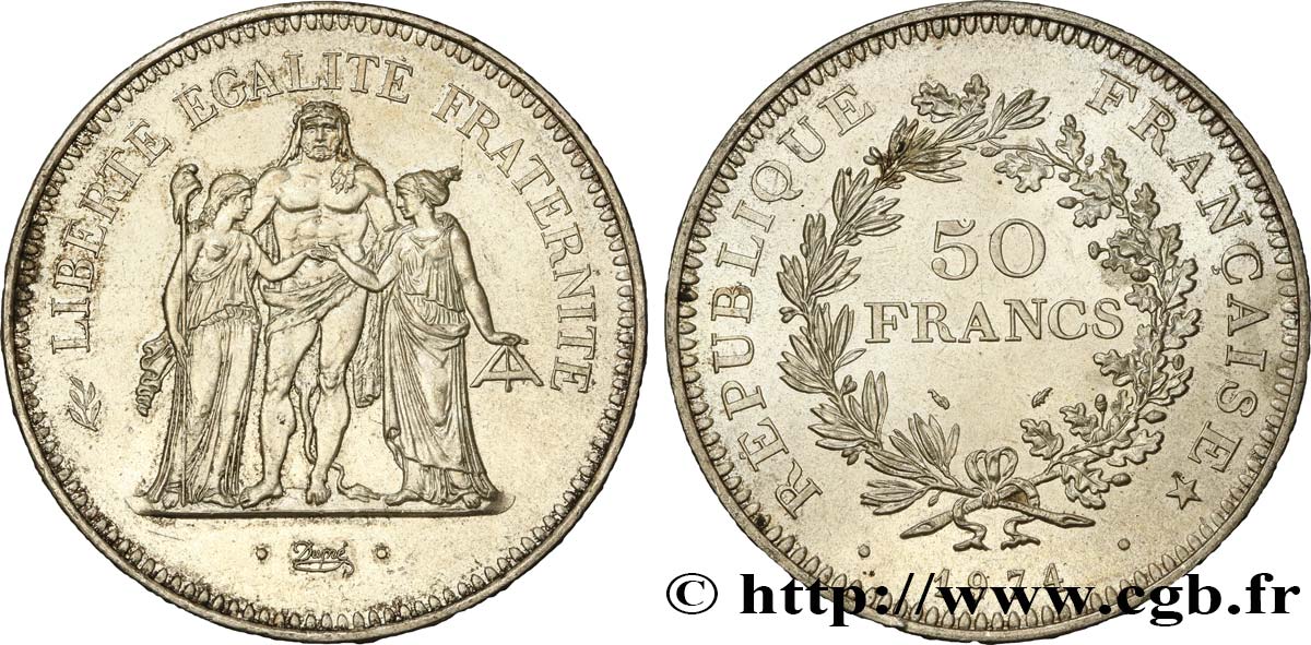 50 francs Hercule 1974  F.427/2 SS 